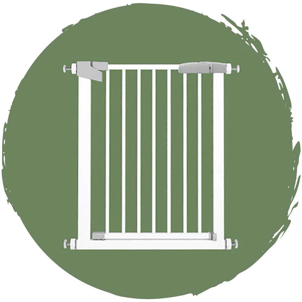 GPN寵物狗狗屋企圍欄安全門易安裝防護欄標準版 (範圍闊度69.5-76cm)