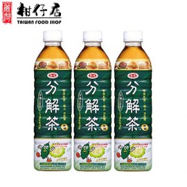 愛之味 - 台灣進口-愛之味-分解茶(山苦茶)590毫升×3瓶