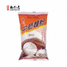 義峰食品 - 台灣進口-義峰中筋麵粉500g1包