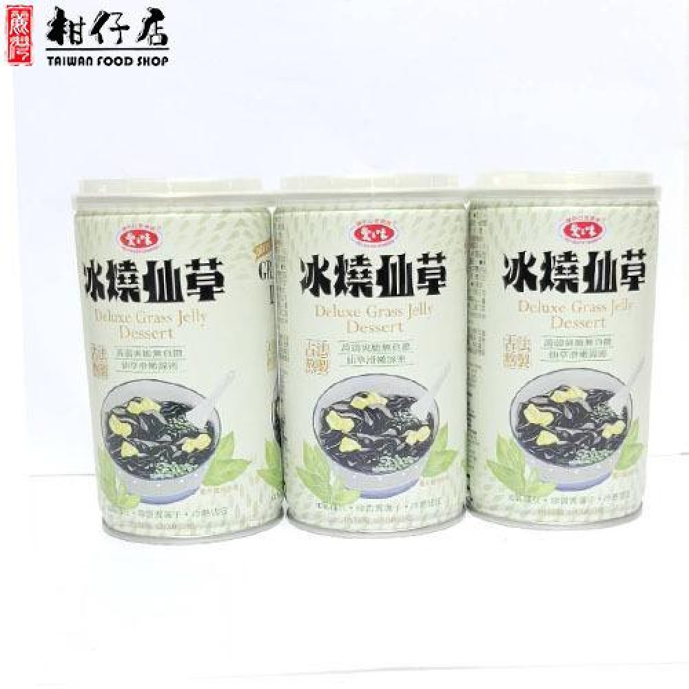 愛之味 - （台灣進口）愛之味冰燒仙草330g×3罐
