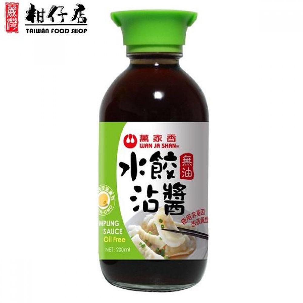 萬家香 - 台灣進口-萬家香無油水餃沾醬200ml×1瓶