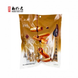盛香珍 - （台灣進口）濃厚脆捲-巧克力風味140G×1包