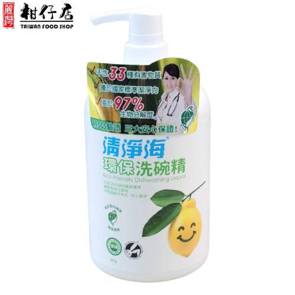 清淨海 - 台灣進口-清淨海 檸檬環保洗碗精500g