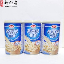 愛之味 - 台灣進口-愛之味燕麥奶花生340g×3罐