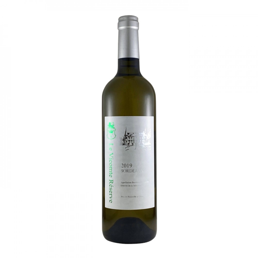 Le Vicomte Reserve, Bordeaux Blanc AOC 2022 Le Vicomte Reserve, Bordeaux Blanc AOC 2022