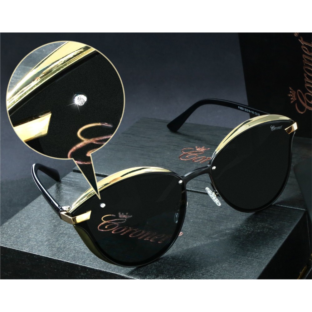 18K金鑲鐨石太陽眼鏡