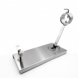 伊比利亞星 黑毛豬原隻帶骨風乾火腿(白標) 26個月  (連刀+火腿架)