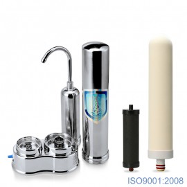 MW-Y8 直飲鹼性陶瓷雙濾芯過濾器(送兩set共4支濾芯)