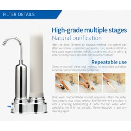 MW-Y8 直飲鹼性陶瓷雙濾芯過濾器(送兩set共4支濾芯)