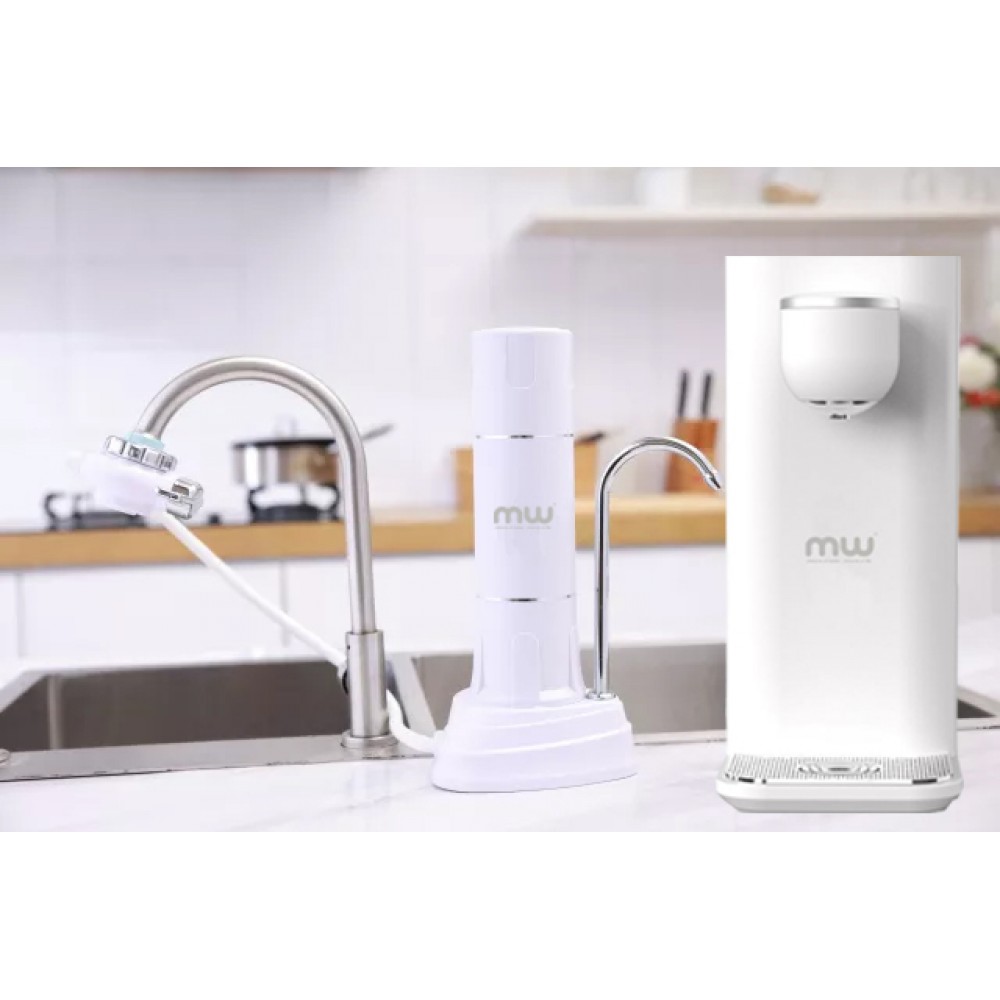 MW-S22智能3秒即熱水機 + MW-E3座枱除鉛濾水器套裝