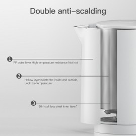 MW-KD17 白色電熱水壺