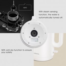 MW-KD17 白色電熱水壺