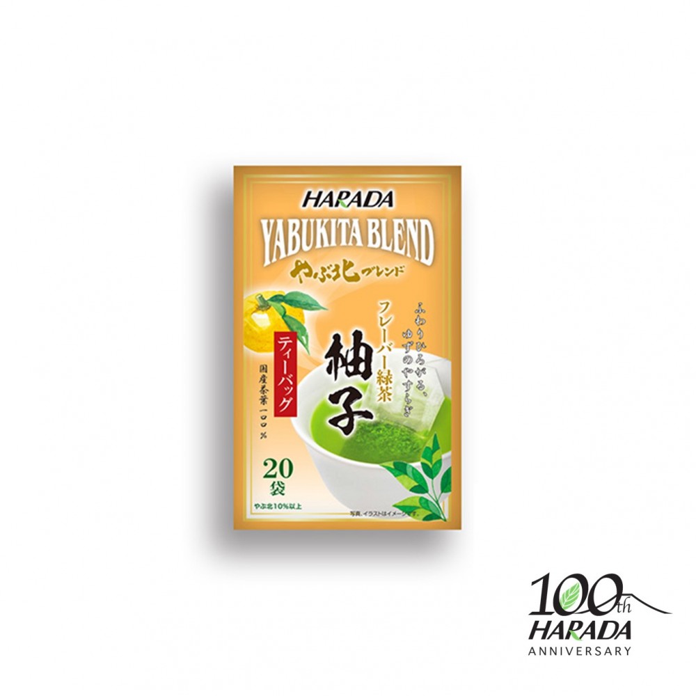 原田制茶 藪北柚子綠茶茶包 36克 (1.8克 x 20包)