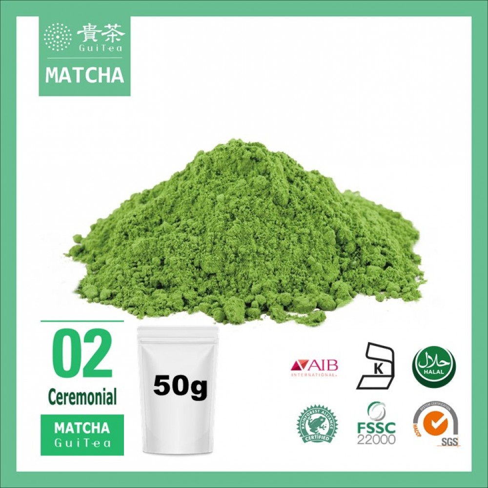 貴茶 純抹茶粉-2號 50克 *品鑑級 雨林認證 50克