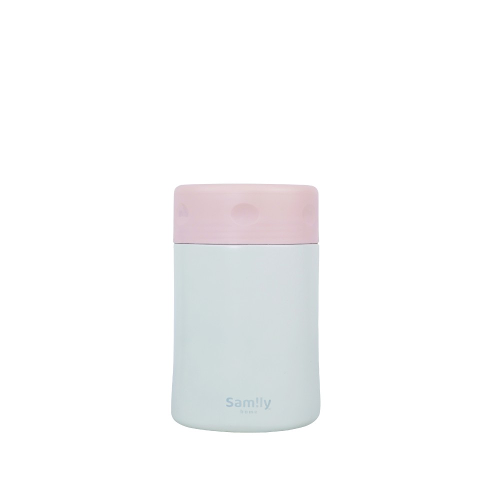 650ml 真空玻璃保溫食物罐 / 食物盒 - 粉紅色