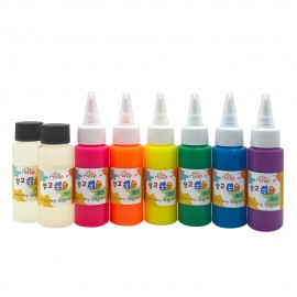 Kids Mango MCS-6 Mango Capsule 膠囊顏料造型6色套裝