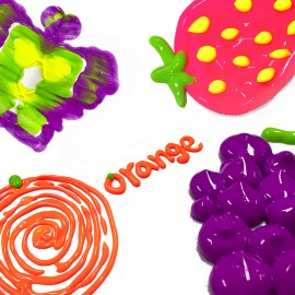 Kids Mango MCL-6 Mango Color立體兒童手指幻彩 6色套装