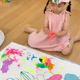 Kids Mango MCL-6 Mango Color立體兒童手指幻彩 6色套装