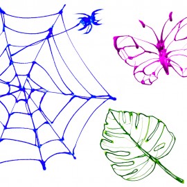 Kids Mango MSPD-6 Mango Spider 兒童幻彩蜘蛛絲 6色套装