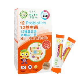 卓營方12益生菌 (30 小包)