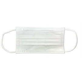 三層外科口罩 一盒50個 非獨立包裝 (白色)