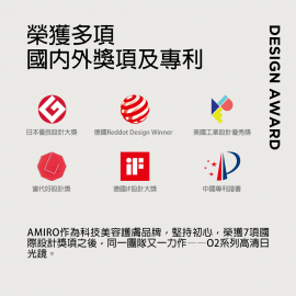AMIRO Oath 自動感光高清 LED美妝鏡(特別版 - 粉紅色)
