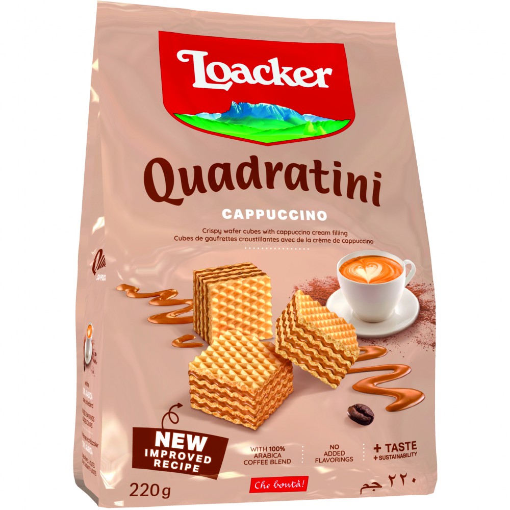 Loacker萊家粒粒特儂咖啡威化220g