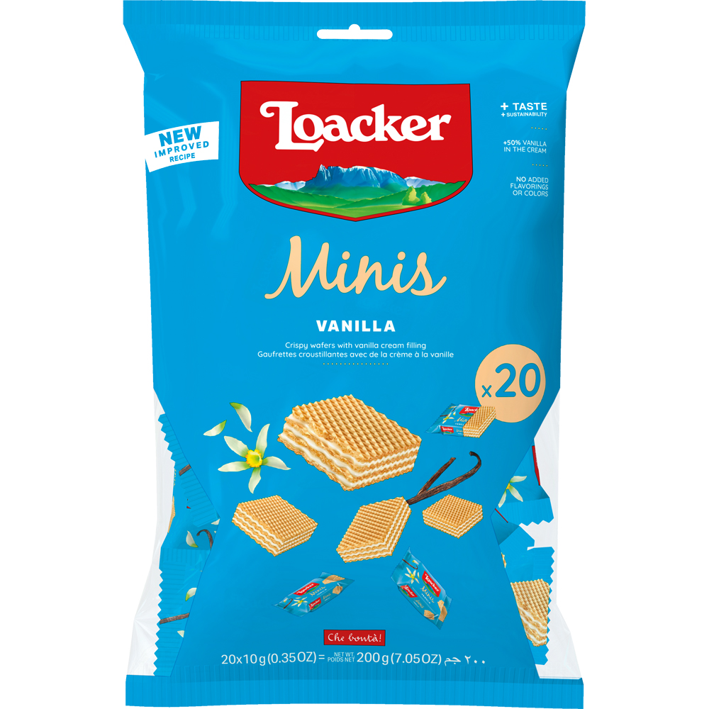 Loacker Minis 雲尼拿 200g