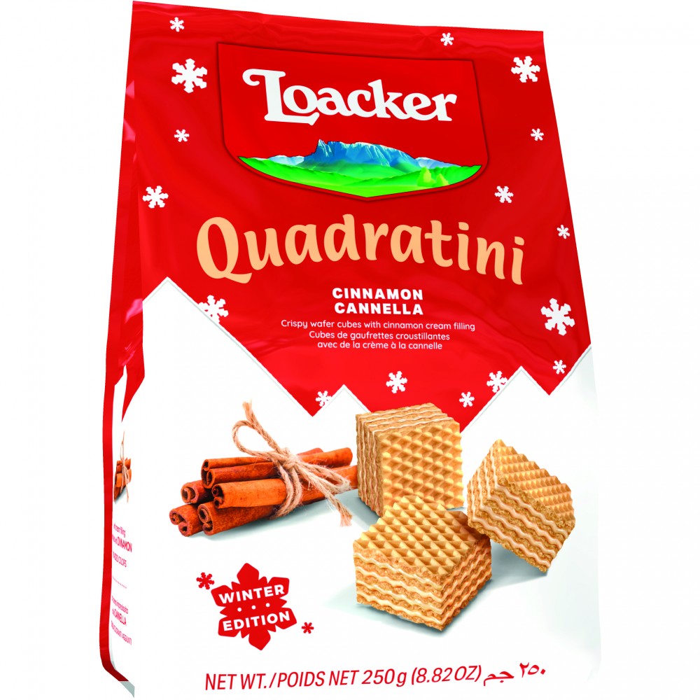 萊家粒粒肉桂味威化250g(期間限定)