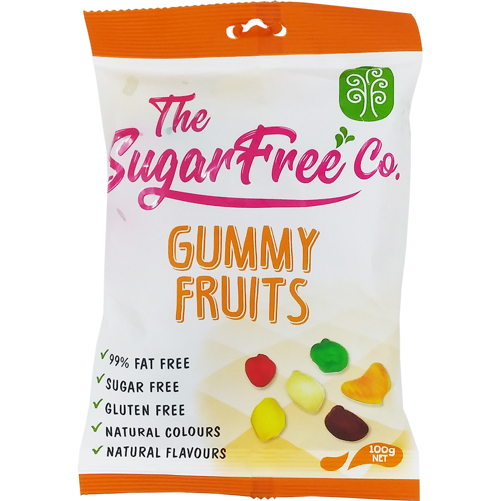 The Sugar Free Co 水果味橡皮糖100g
