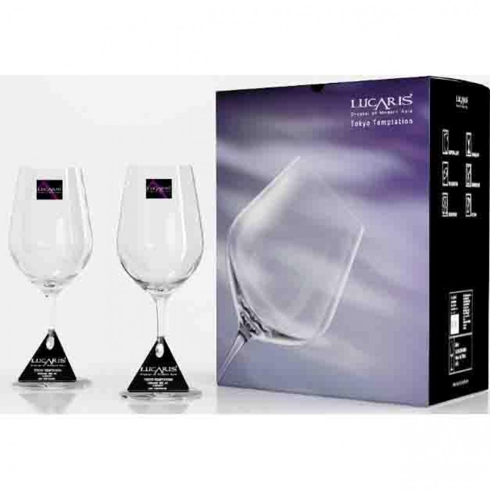 Lucaris - TOKYO TEMPTATION 白葡萄酒水晶酒杯對裝