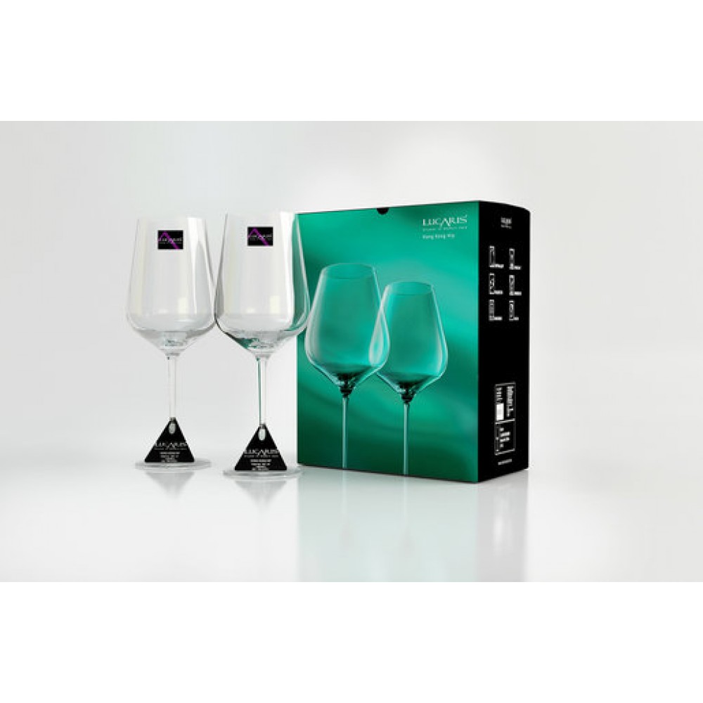 Lucaris - HONG KONG HIP波爾多水晶紅酒杯對裝