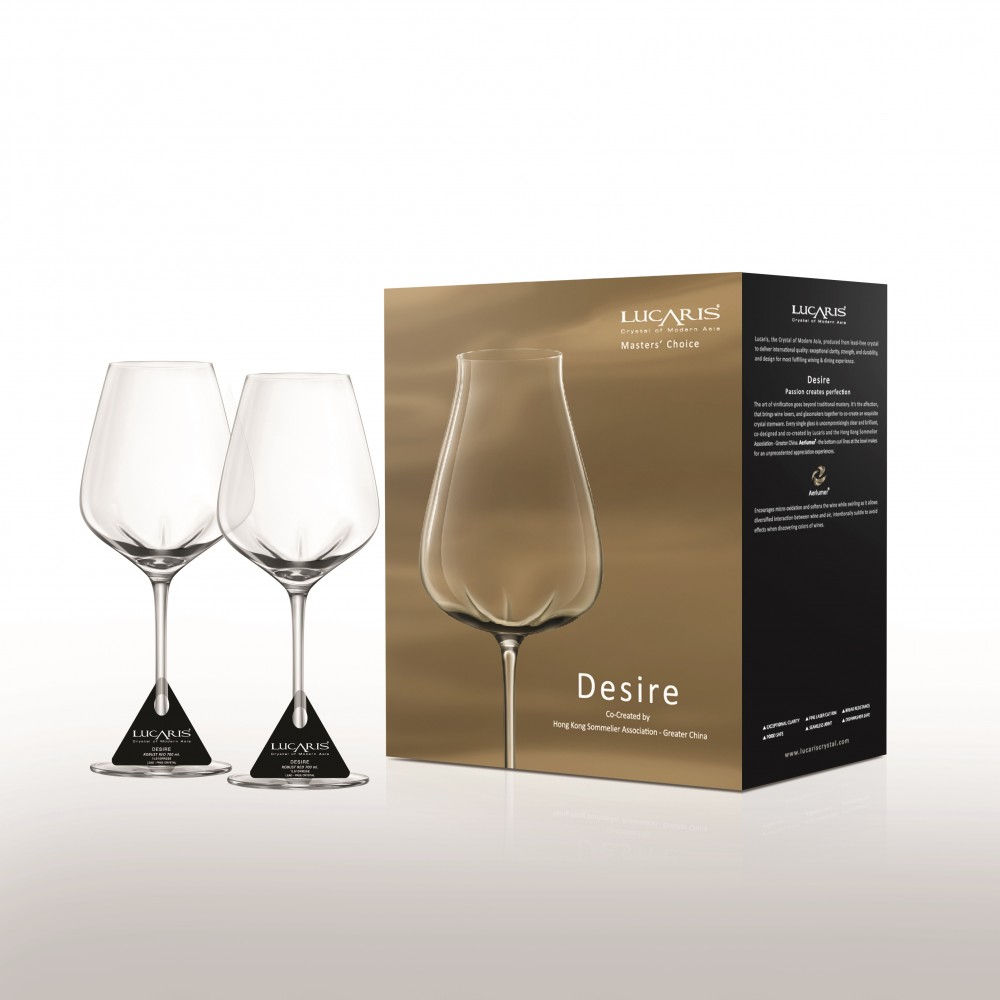 Lucaris - DESIRE濃郁型水晶紅酒杯對裝