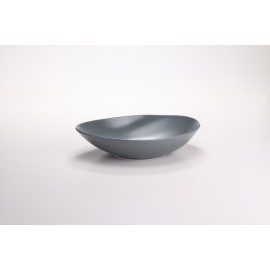 Don Bellini - 【北歐風】 自然樸實生活陶藝 六色橢圓 23cm 大碗