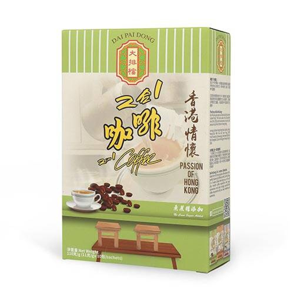 大排檔 2合1 即溶咖啡 