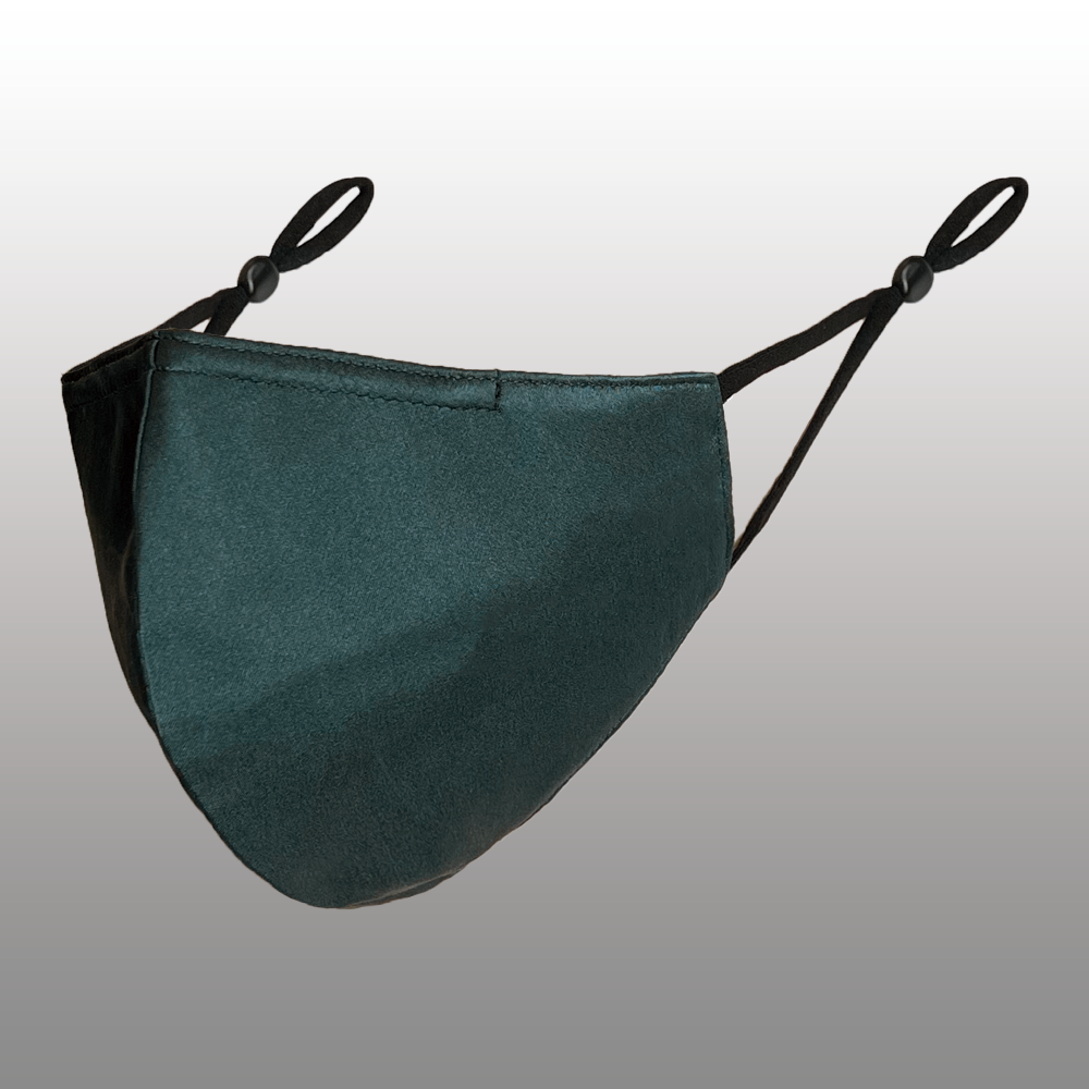 Silkism 可重用絲質口罩  - 綠色
