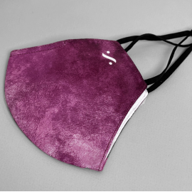 Silkism 可重用絲質口罩  - 紫色