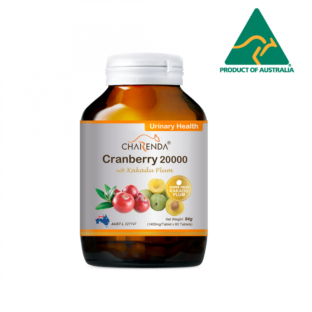 Charenda 蔓越莓 20000 (含卡卡杜李) (60粒)