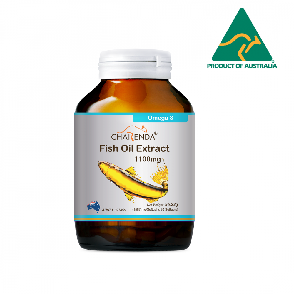 Charenda 成人魚油 1100MG (60粒)