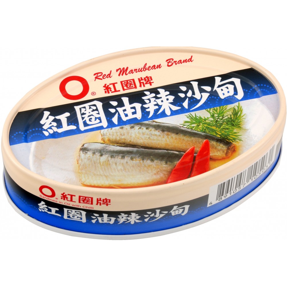 紅圈牌 - 油辣沙甸 (30罐)