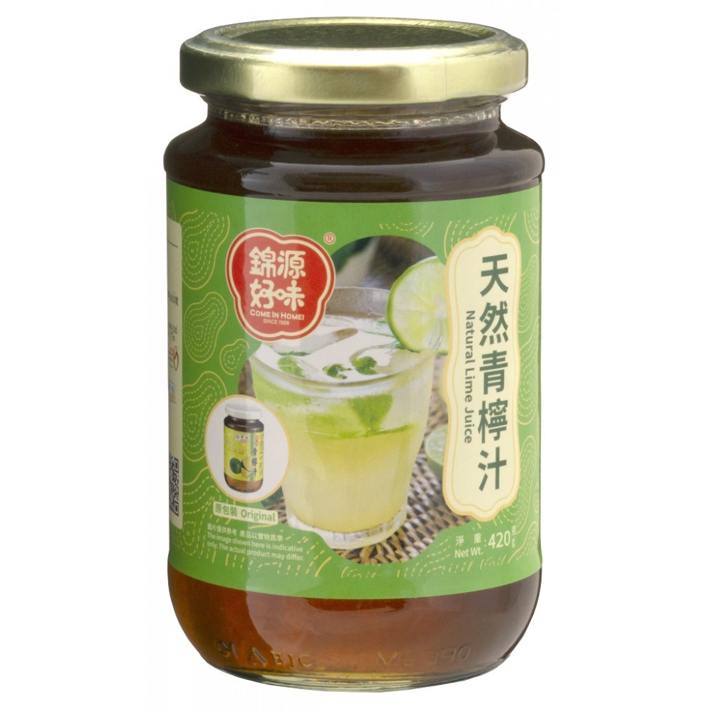 錦源好味 - 天然青檸汁 420g