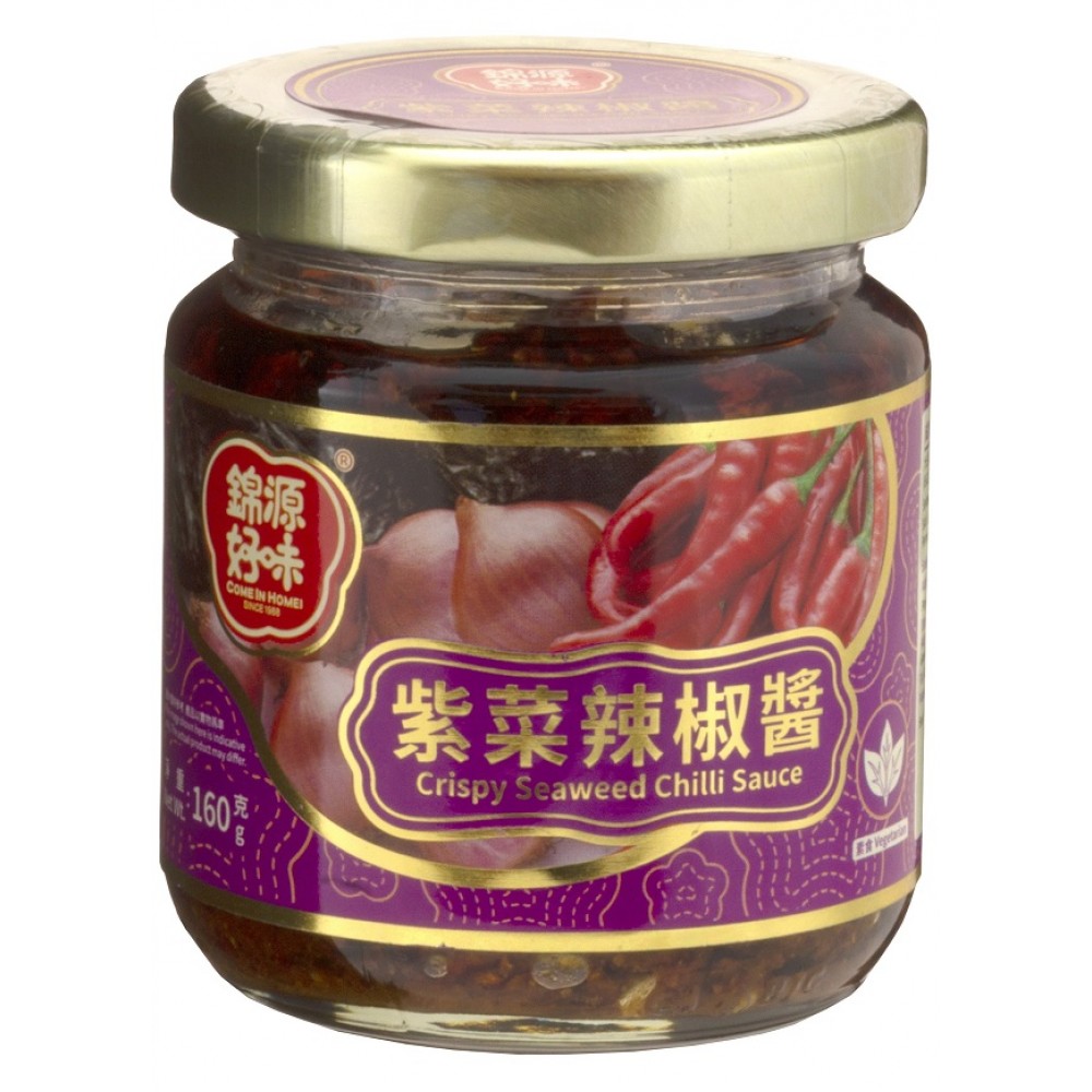 錦源好味 - 紫菜辣椒醬 160g