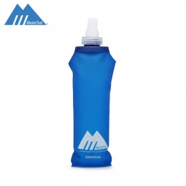 MasterTool- 戶外運動單車登山馬拉松可折疊水瓶 軟身水樽-500ml