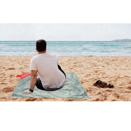 MasterTool-掌上迷你口袋戶外防水防刮沙灘墊，野餐墊，遮陽布，兒童玩耍墊，超輕超薄，中號 - 70x110cm（手工量度會有誤差），僅重50g