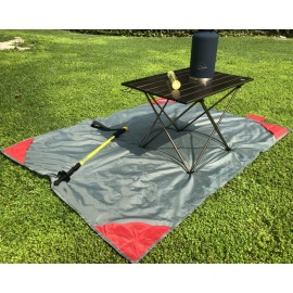 MasterTool -掌上迷你口袋戶外防水防刮沙灘墊，野餐墊，遮篷布，兒童玩耍墊，超輕超薄大號