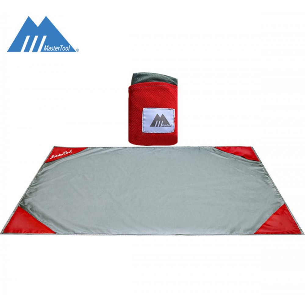 MasterTool -掌上迷你口袋戶外防水防刮沙灘墊，野餐墊，遮篷布，兒童玩耍墊，超輕超薄大號