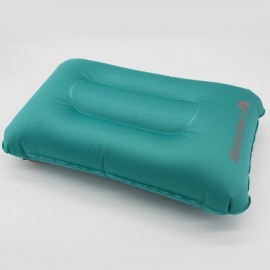 MasterTool -吹氣枕頭，連袋 - 戶外超輕便攜式充氣式方型氣枕，孔雀藍