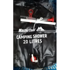 MasterTool-淋浴袋-20L，野外摺疊水袋，戶外太陽能熱水袋