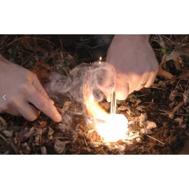 MasterTool-户外生存鎂打火棒，戶外野營取火器，生火點火器，打火石，連刮片，野營，求生，行山