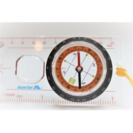 MasterTool-地圖指南針，地圖尺，比例尺，放大鏡 - Expedition Map Compass